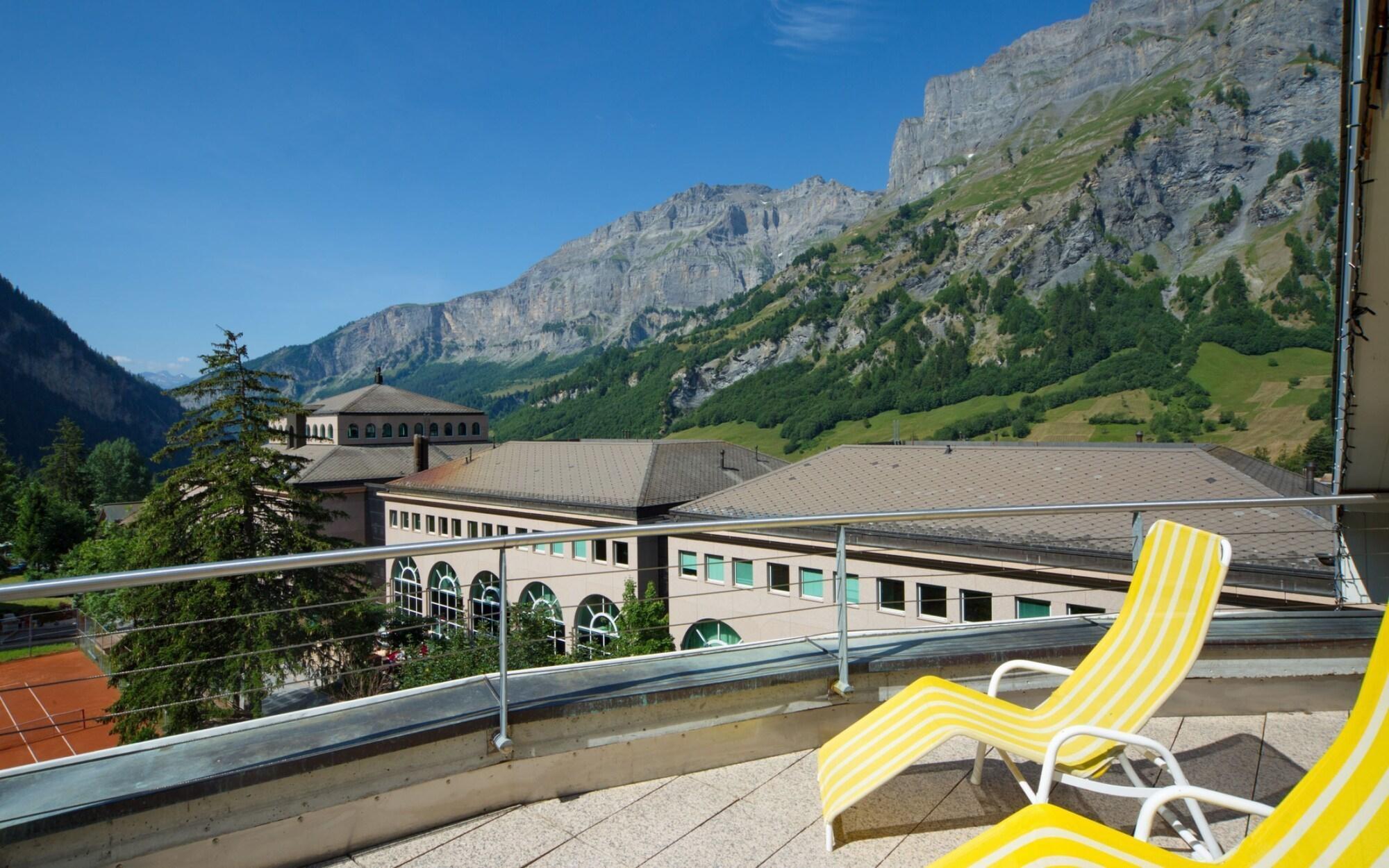 Thermal Hotels & Walliser Alpentherme Leukerbad Exterior photo