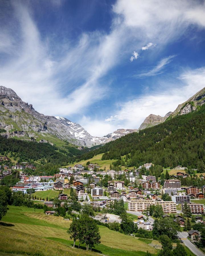 Thermal Hotels & Walliser Alpentherme Leukerbad Exterior photo