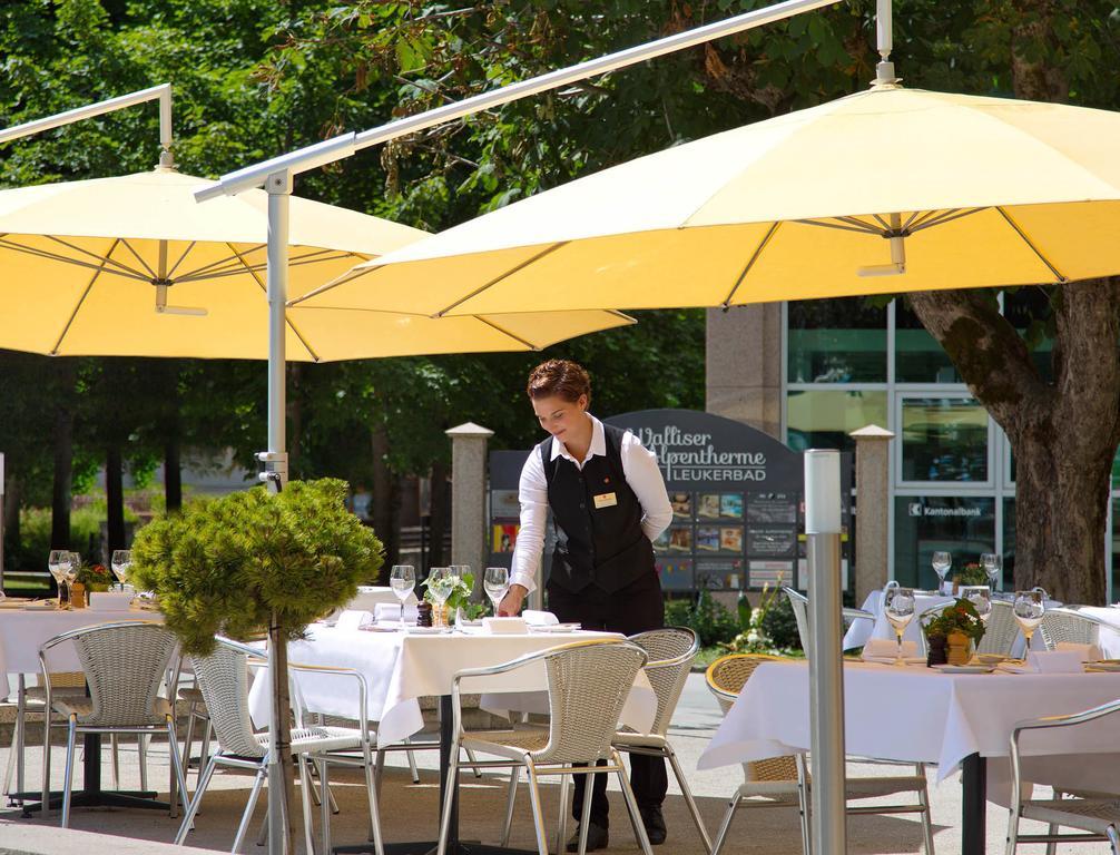 Thermal Hotels & Walliser Alpentherme Leukerbad Exterior photo